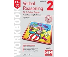 KNYGA Bookshop 11+ Verbal Reasoning Year 3/4 GL &amp; Other Styles Workbook 2
