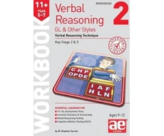 KNYGA Bookshop 11+ Verbal Reasoning Year 5-7 GL &amp; Other Styles Workbook 2