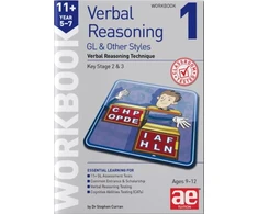 KNYGA Bookshop 11+ Verbal Reasoning Year 5-7 GL &amp; Other Styles Workbook 1