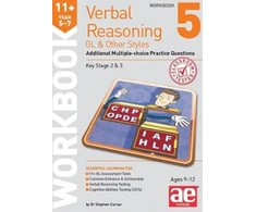 KNYGA Bookshop 11+ Verbal Reasoning Year 5-7 GL &amp; Other Styles Workbook 5