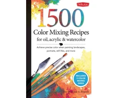 KNYGA Bookshop 1,500 Color Mixing Recipes for Oil, Acrylic &amp; Watercolor