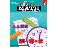 KNYGA Bookshop 180 Days™: Math for Second Grade