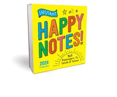 KNYGA Bookshop 2026 Instant Happy Notes Boxed Calendar