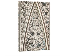 KNYGA Bookshop 2026 Vault of the Milan Cathedral (Duomo di Milano) Mini 12-month Verso Hardcover Flexi Dayplanner 2026 (Wrap Closure)
