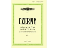 KNYGA Bookshop 24 Five-Finger Exercises Op.777