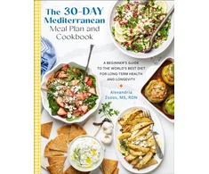 KNYGA Bookshop 30-Day Mediterranean Meal Plan and Cookbook