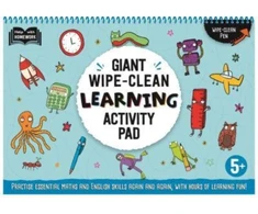 KNYGA Autumn Publishing 5+ Giant Wipe-Clean Learning Activity Pad