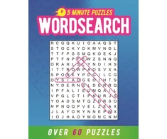 KNYGA Bookshop Saunders Eric 5 Minute Puzzles: Wordsearch: Over 60 Puzzles