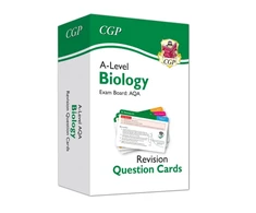 KNYGA Cgp Books A-Level Biology AQA Revision Question Cards