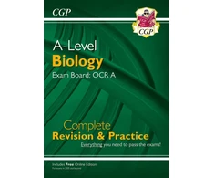 KNYGA Bookshop A-Level Biology: OCR A Year 1 &amp; 2 Complete Revision &amp; Practice w/Online Ed (For exams from 2025)