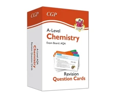 KNYGA Bookshop Cgp Books A-Level Chemistry AQA Revision Question Cards
