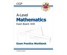 KNYGA Bookshop A-Level Maths OCR Exam Practice Workbook (includes Answers)