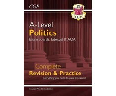 KNYGA Bookshop A-Level Politics: Edexcel &amp; AQA Complete Revision &amp; Practice (with Online Edition)