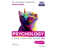 KNYGA Bookshop Cardwell, Mike; McLaughlin, Adelaide A Level Psychology: The Complete Companions for AQA Psychology A Level: Year 1 and AS Student Book, 6th Edition