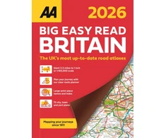 KNYGA Bookshop AA Big Easy Read Atlas Britain 2026