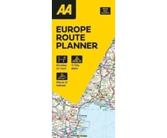 KNYGA Bookshop AA European Route Planner Map
