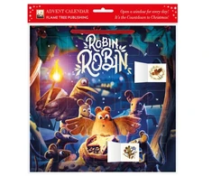 KNYGA Bookshop Aardman: Robin Robin Advent Calendar (with stickers)