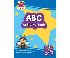 KNYGA Bookshop Cgp Books ABC Activity Book for Ages 3-5: perfect for learning the alphabet