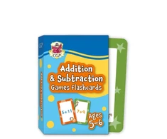 KNYGA Bookshop Addition &amp; Subtraction Games Flashcards for Ages 5-6 (Year 1)