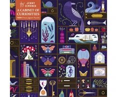 KNYGA Bookshop Adult Jigsaw Puzzle: Jenny Zemanek: A Cabinet of Curiosities
