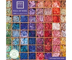 Dėlionė Bookshop Adult Sustainable Jigsaw Puzzle: Royal School of Needlework: Wall of Wool
