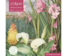 KNYGA Bookshop Adult Sustainable Jigsaw Puzzle Kew Gardens: Marianne North: Beauties of the Swamps at Tulbagh
