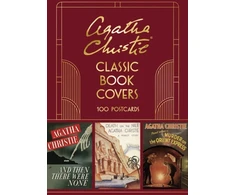 KNYGA Bookshop Agatha Christie Classic Book Covers: 100 Postcards