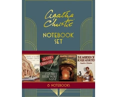 KNYGA Bookshop Agatha Christie Notebook Set