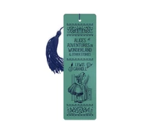KNYGA Bookshop Alice's Adventures in Wonderland Deluxe Bookmark
