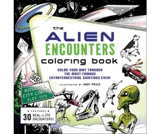 KNYGA Bookshop Alien Encounters Coloring Book