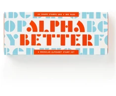 KNYGA Bookshop Alpha Better Stamp Set