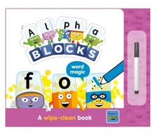 KNYGA Bookshop Alphablocks Word Magic: A Wipe-Clean Book