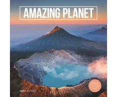 KNYGA Bookshop Amazing Planet Square Wall Calendar 2026