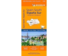 KNYGA Bookshop Andalucia - Michelin Regional Map 578
