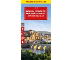 KNYGA Bookshop Andalusia, Costa Del Sol, Seville, Cordoba, Granada Marco Polo Map