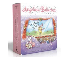 KNYGA Bookshop Angelina Ballerina Board Books to Go! (Boxed Set)