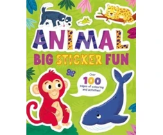 KNYGA Bookshop Animal Big Sticker Fun