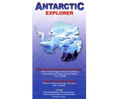 KNYGA Bookshop Sitwell Nigel Antarctic Explorer: Visitor's Map of the Antarctic Peninsula Region and map of the Antarctic Continent