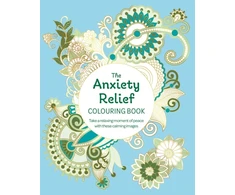 KNYGA Bookshop Anxiety Relief Colouring Book