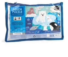 KNYGA Bookshop Arctic Friends 12 Piece Pouch Puzzle