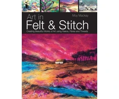 KNYGA Bookshop Art in Felt &amp; Stitch