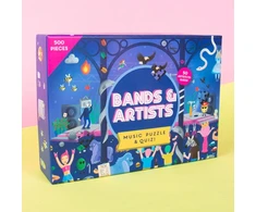 KNYGA Bookshop Bands &amp; Artists Puzzle &amp; Quiz - Say What You See