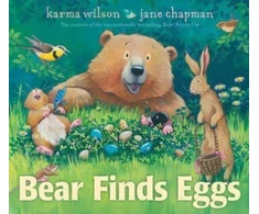 KNYGA Bookshop Bear Finds Eggs