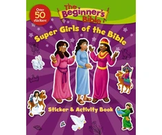 KNYGA Bookshop Beginner's Bible Super Girls of the Bible Sticker and Activity Book