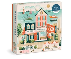 Dėlionė Bookshop Beside the Sea 500 Piece Puzzle