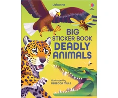 KNYGA Bookshop Big Sticker Book Deadly Animals