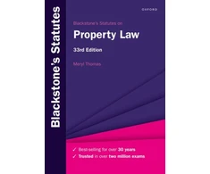 KNYGA Bookshop Blackstone's Statutes on Property Law