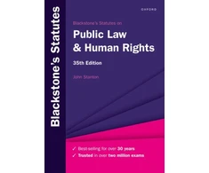 KNYGA Bookshop Blackstone's Statutes on Public Law &amp; Human Rights