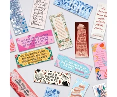KNYGA Bookshop Bookishly Bookmarks Random Pack of 50