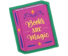 KNYGA Bookshop Books Are Magic Sew On Patch